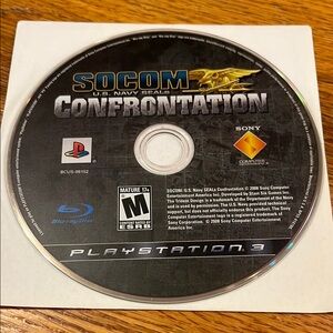 PlayStation 3 Game-  SoComUs Navy Seals Confrontation